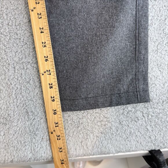 Under Armour Pants Mens 34x30 Grey‎ Golf Flat Front Casual Performance Showdown - Picture 4 of 11